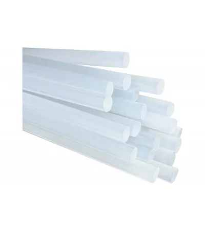 Термоклей  в стержнях 11x300 мм, 1 кг Vertextools, прозрачный